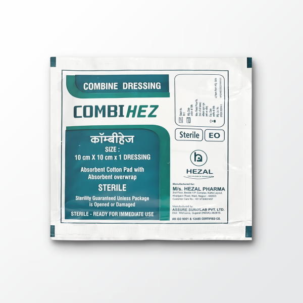 Combihez – Sterile Surgical Dressing 10 cm x 10 cm